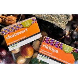 Foto con confezioni di Shatavari e Rikhyia Virya®